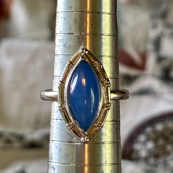 BEAUTIFUL CATS EYE SIMULATED RING - Picture 4 of 11